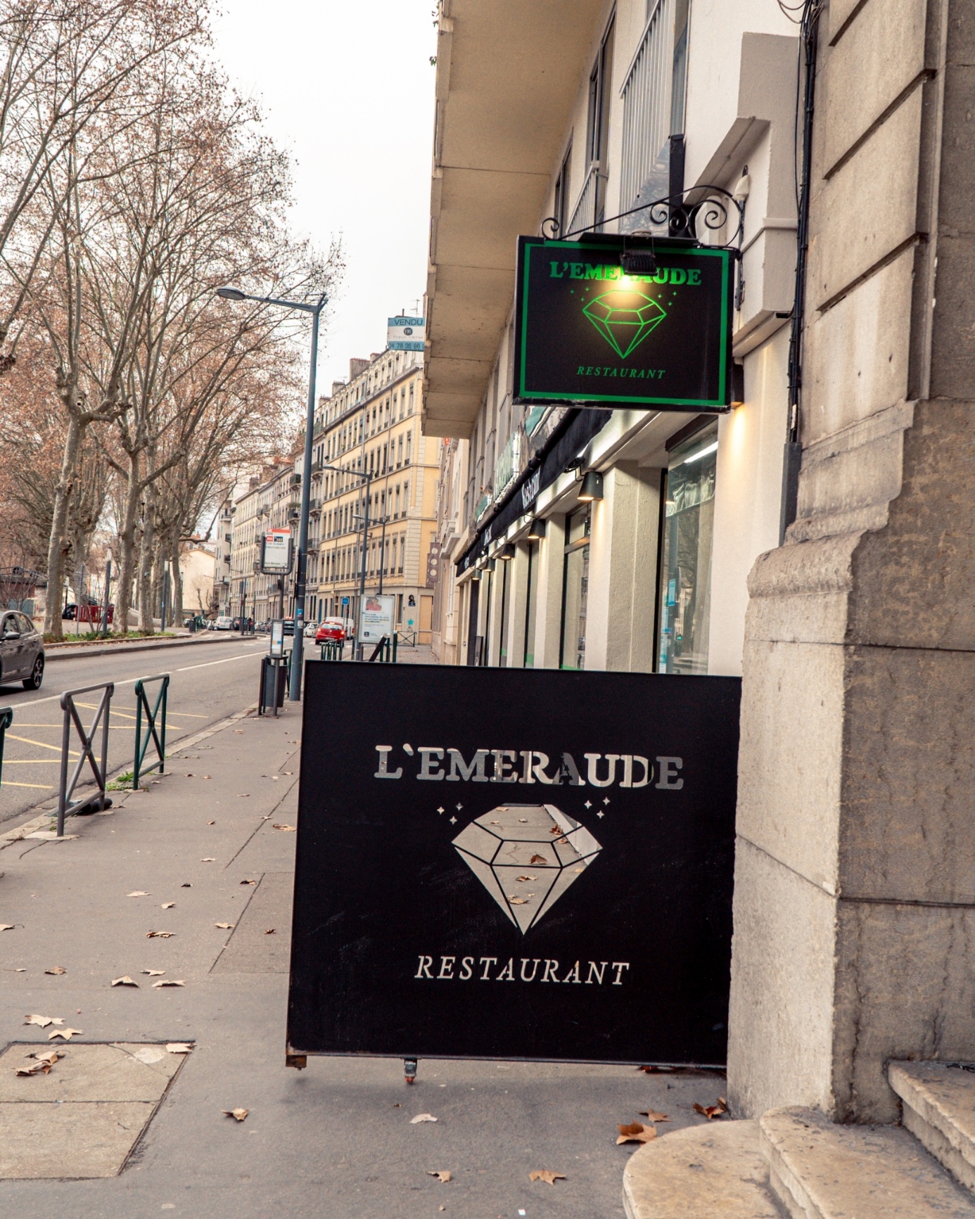 Devanture L'Émeraude